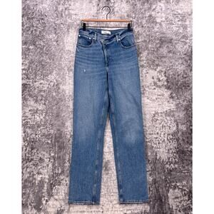 Abercrombie & Fitch Jeans 27 / 4L Womens 90s Straight Ultra High Curve Love